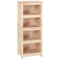 vidaXL Estantería madera maciza de pino 50 x 35 x 125,5 cm vidaXL Estantería madera maciza de pino 50 x 35 x 125,5 cm
