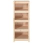 vidaXL Estantería madera maciza de pino 50 x 35 x 125,5 cm vidaXL Estantería madera maciza de pino 50 x 35 x 125,5 cm