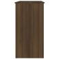 vidaXL Escritorio de madera contrachapada marrón roble 80x40x75 cm vidaXL Escritorio de madera contrachapada marrón roble 80x40x75 cm