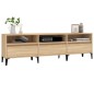 vidaXL Mueble de TV madera contrachapada roble Sonoma 150x30x44,5 cm vidaXL Mueble de TV madera contrachapada roble Sonoma 150x30x44,5 cm