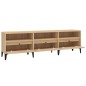 vidaXL Mueble de TV madera contrachapada roble Sonoma 150x30x44,5 cm vidaXL Mueble de TV madera contrachapada roble Sonoma 150x30x44,5 cm