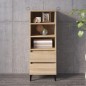 vidaXL Aparador alto madera contrachapada roble Sonoma 40x36x110 cm vidaXL Aparador alto madera contrachapada roble Sonoma 40x36x110 cm