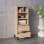 vidaXL Aparador alto madera contrachapada roble Sonoma 40x36x110 cm vidaXL Aparador alto madera contrachapada roble Sonoma 40x36x110 cm