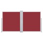 vidaXL Toldo lateral retráctil rojo 170x600 cm vidaXL Toldo lateral retráctil rojo 170x600 cm