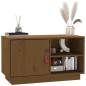 vidaXL Mueble de TV madera maciza de pino marrón miel 70x34x40 cm vidaXL Mueble de TV madera maciza de pino marrón miel 70x34x40 cm