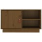 vidaXL Mueble de TV madera maciza de pino marrón miel 70x34x40 cm vidaXL Mueble de TV madera maciza de pino marrón miel 70x34x40 cm