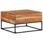vidaXL Mesa de centro madera de acacia maciza 68x68x41 cm vidaXL Mesa de centro madera de acacia maciza 68x68x41 cm