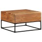 vidaXL Mesa de centro madera de acacia maciza 68x68x41 cm vidaXL Mesa de centro madera de acacia maciza 68x68x41 cm