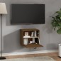 vidaXL Armario de pared madera maciza de pino marrón miel 40x30x35 cm vidaXL Armario de pared madera maciza de pino marrón miel 40x30x35 cm