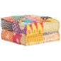 vidaXL Puf patchwork de tela 60x70x36 cm vidaXL Puf patchwork de tela 60x70x36 cm