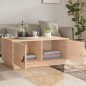 vidaXL Mesa de centro de madera maciza de pino 80x50x35 cm vidaXL Mesa de centro de madera maciza de pino 80x50x35 cm