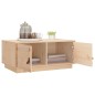vidaXL Mesa de centro de madera maciza de pino 80x50x35 cm vidaXL Mesa de centro de madera maciza de pino 80x50x35 cm