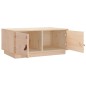 vidaXL Mesa de centro de madera maciza de pino 80x50x35 cm vidaXL Mesa de centro de madera maciza de pino 80x50x35 cm