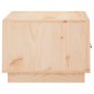 vidaXL Mesa de centro de madera maciza de pino 80x50x35 cm vidaXL Mesa de centro de madera maciza de pino 80x50x35 cm
