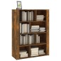 vidaXL Aparador madera contrachapada color roble ahumado 80x30x106 cm vidaXL Aparador madera contrachapada color roble ahumado 80x30x106 cm