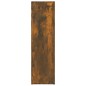 vidaXL Aparador madera contrachapada color roble ahumado 80x30x106 cm vidaXL Aparador madera contrachapada color roble ahumado 80x30x106 cm
