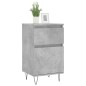 vidaXL Aparadores 2 uds madera de ingeniería gris hormigón 40x35x70 cm vidaXL Aparadores 2 uds madera de ingeniería gris hormigón 40x35x70 cm