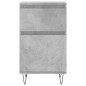 vidaXL Aparadores 2 uds madera de ingeniería gris hormigón 40x35x70 cm vidaXL Aparadores 2 uds madera de ingeniería gris hormigón 40x35x70 cm