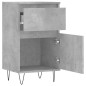 vidaXL Aparadores 2 uds madera de ingeniería gris hormigón 40x35x70 cm vidaXL Aparadores 2 uds madera de ingeniería gris hormigón 40x35x70 cm