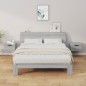 vidaXL Mesita de noche de pared 2 uds color gris Sonoma 34x30x20 cm vidaXL Mesita de noche de pared 2 uds color gris Sonoma 34x30x20 cm