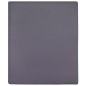 vidaXL Sábanas bajeras jersey 2 uds algodón gris antracita 100x200 cm vidaXL Sábanas bajeras jersey 2 uds algodón gris antracita 100x200 cm