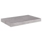 vidaXL Estante flotante de pared gris hormigón MDF 50x23x3,8 cm vidaXL Estante flotante de pared gris hormigón MDF 50x23x3,8 cm