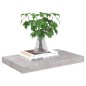 vidaXL Estante flotante de pared gris hormigón MDF 50x23x3,8 cm vidaXL Estante flotante de pared gris hormigón MDF 50x23x3,8 cm
