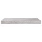 vidaXL Estante flotante de pared gris hormigón MDF 50x23x3,8 cm vidaXL Estante flotante de pared gris hormigón MDF 50x23x3,8 cm