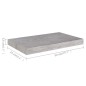 vidaXL Estante flotante de pared gris hormigón MDF 50x23x3,8 cm vidaXL Estante flotante de pared gris hormigón MDF 50x23x3,8 cm