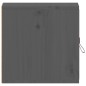 vidaXL Armarios de pared 2 uds madera maciza pino gris 31,5x30x30 cm vidaXL Armarios de pared 2 uds madera maciza pino gris 31,5x30x30 cm