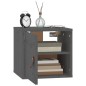 vidaXL Armarios de pared 2 uds madera maciza pino gris 31,5x30x30 cm vidaXL Armarios de pared 2 uds madera maciza pino gris 31,5x30x30 cm