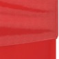 vidaXL Carpa para fiestas plegable con paredes laterales rojo 3x6 m