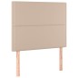 vidaXL Cabeceros 2 unidades cuero sintético capuchino 80x5x78/88 cm vidaXL Cabeceros 2 unidades cuero sintético capuchino 80x5x78/88 cm