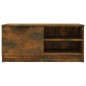 vidaXL Mueble para TV madera contrachapada roble ahumado 80x35x36,5 cm vidaXL Mueble para TV madera contrachapada roble ahumado 80x35x36,5 cm