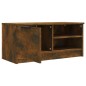 vidaXL Mueble para TV madera contrachapada roble ahumado 80x35x36,5 cm vidaXL Mueble para TV madera contrachapada roble ahumado 80x35x36,5 cm