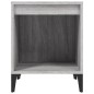 vidaXL Mesita de noche gris Sonoma 40x35x50 cm vidaXL Mesita de noche gris Sonoma 40x35x50 cm