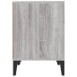 vidaXL Mesita de noche gris Sonoma 40x35x50 cm vidaXL Mesita de noche gris Sonoma 40x35x50 cm