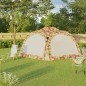 vidaXL Carpa de fiesta con LED y 4 paredes laterales azul 3,6x3,6x2,3m vidaXL Carpa de fiesta con LED y 4 paredes laterales azul 3,6x3,6x2,3m