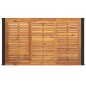 vidaXL Mesa de jardín con patas en U madera maciza acacia 148x80x75 cm
