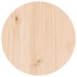 vidaXL Mesa de centro de madera maciza de pino Ø40x60 cm
