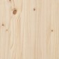 vidaXL Mesa de centro de madera maciza de pino Ø40x60 cm