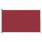 vidaXL Toldo lateral retráctil de jardín rojo 180x300 cm vidaXL Toldo lateral retráctil de jardín rojo 180x300 cm