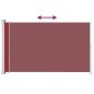 vidaXL Toldo lateral retráctil de jardín rojo 180x300 cm vidaXL Toldo lateral retráctil de jardín rojo 180x300 cm