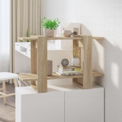 vidaXL Estantería/divisor de espacios color roble Sonoma 80x30x51 cm