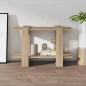 vidaXL Estantería/divisor de espacios color roble Sonoma 80x30x51 cm vidaXL Estantería/divisor de espacios color roble Sonoma 80x30x51 cm