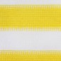 vidaXL Toldo para balcón HDPE amarillo y blanco 75x300 cm vidaXL Toldo para balcón HDPE amarillo y blanco 75x300 cm