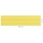 vidaXL Toldo para balcón HDPE amarillo y blanco 75x300 cm vidaXL Toldo para balcón HDPE amarillo y blanco 75x300 cm