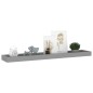 vidaXL Estantes de pared Loggia 2 uds gris MDF 80x15x4 cm vidaXL Estantes de pared Loggia 2 uds gris MDF 80x15x4 cm