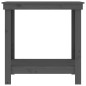 vidaXL Banco de trabajo de madera maciza de pino gris 80x50x80 cm vidaXL Banco de trabajo de madera maciza de pino gris 80x50x80 cm
