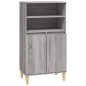 vidaXL Aparador alto de madera contrachapada gris Sonoma 60x36x110 cm vidaXL Aparador alto de madera contrachapada gris Sonoma 60x36x110 cm